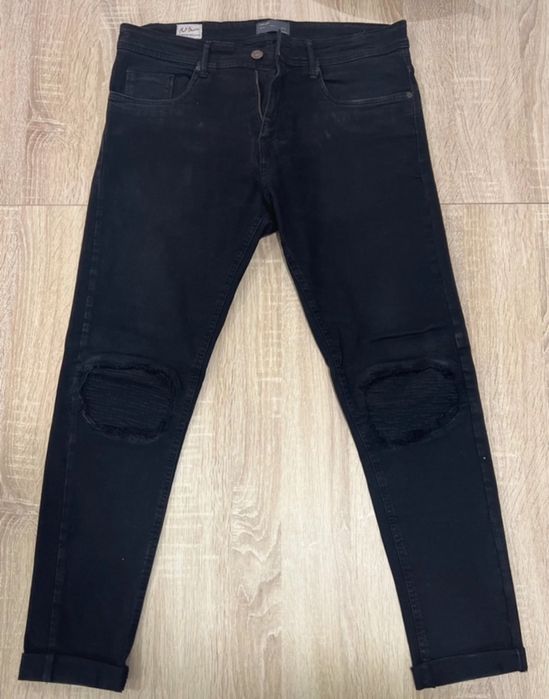 Calças Pretas Skinny Zara Zaraman Tamanho 42