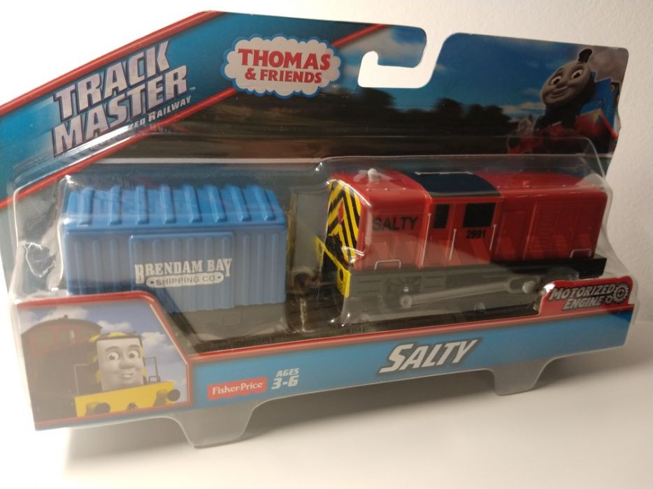 Nowa ciuchcia lokomotywa Tomek salty z napędem diesel track master