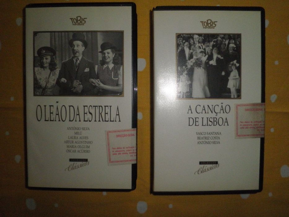 Filmes VHS de cinema português (2 unid.)