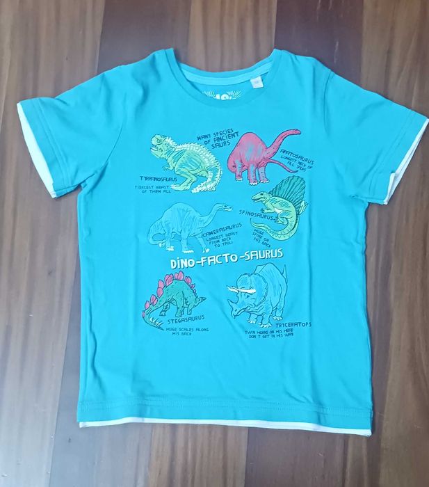 Conjunto de 1 polo e 1 t-shirt para criança - 5 anos