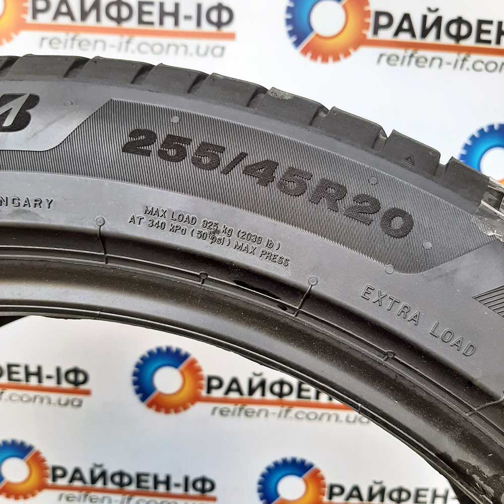 255/45 R20 Bridgestone Turanza б/у шини 2шт ^ 2506273