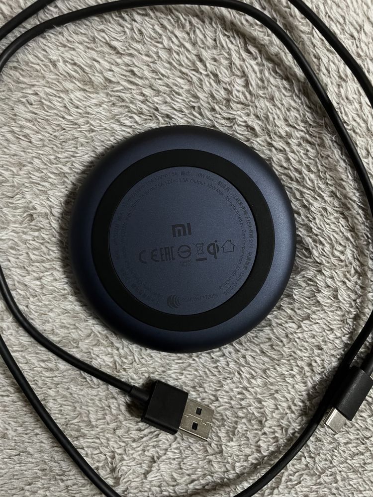 Безпровідний зарядний пристрій Mi Wireless Charging Pad Black