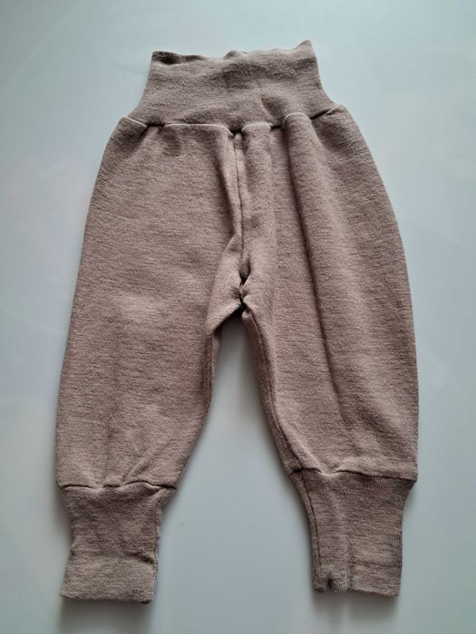 Legginsy Nostebarn, merino wool, wełna, jedwab r. 68/74