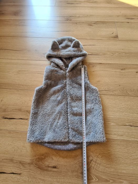 Bezrękawnik futerko 116