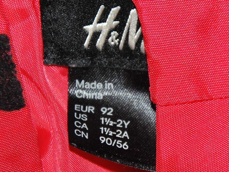Sukienka Wizytowa Biedronka Biedroneczka H&M rozm.92 1,5-2lata