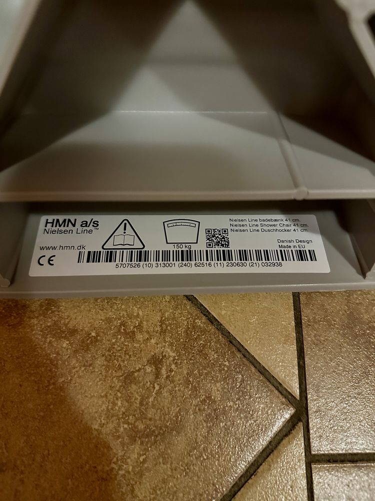 Taboret prysznicowy HMN Nielsen