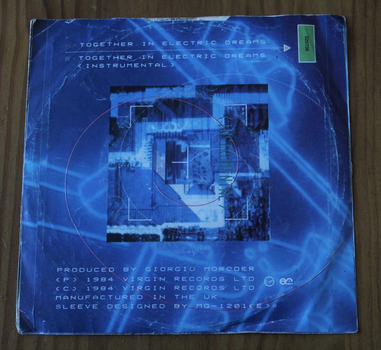 Single "Together in Electric Dreams" - Giorgio Moroder/Philip Oakey