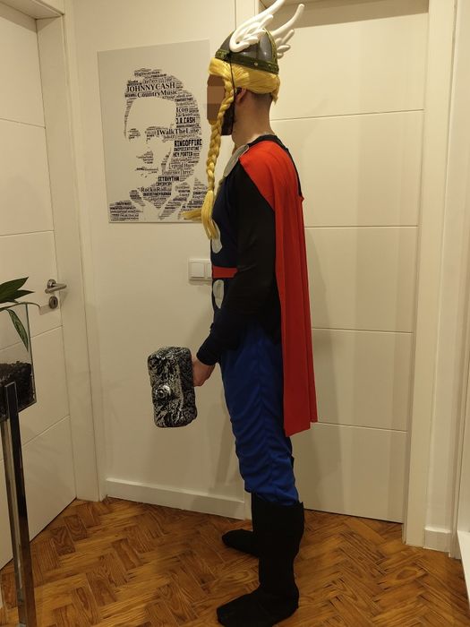 Fantasia de Carnaval de Thor