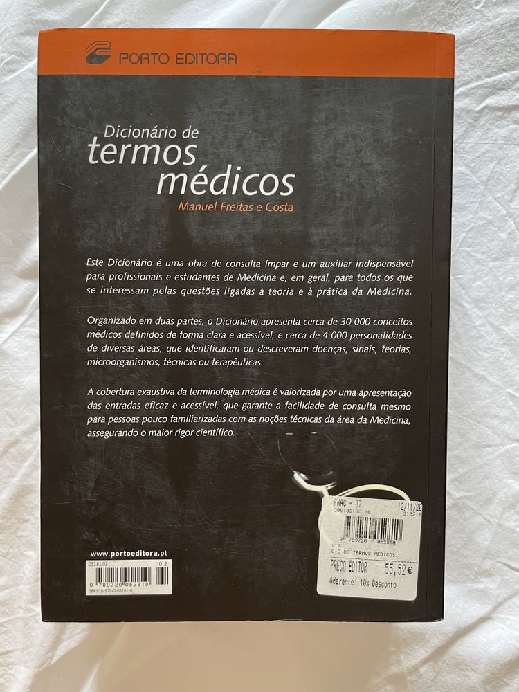 Dicionário de termos médicos