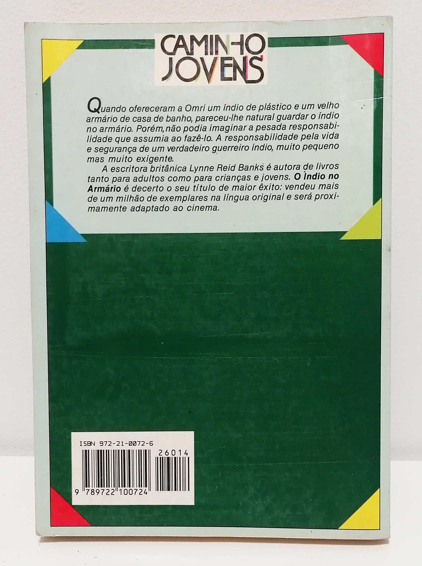 Livro - O Índio no Armário, de Lynne Reid Banks