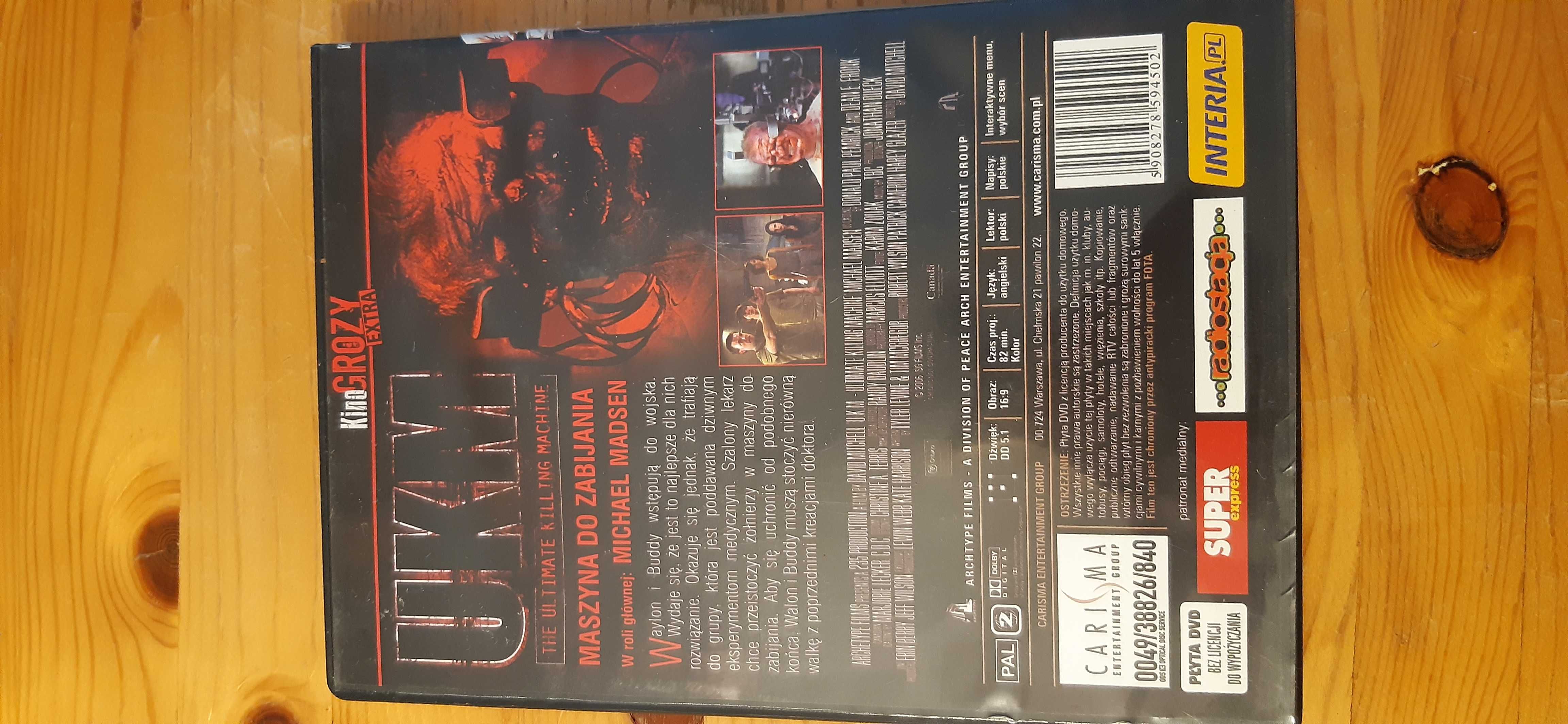 dvd film ukm maszyna do zabijania klasyka grozy