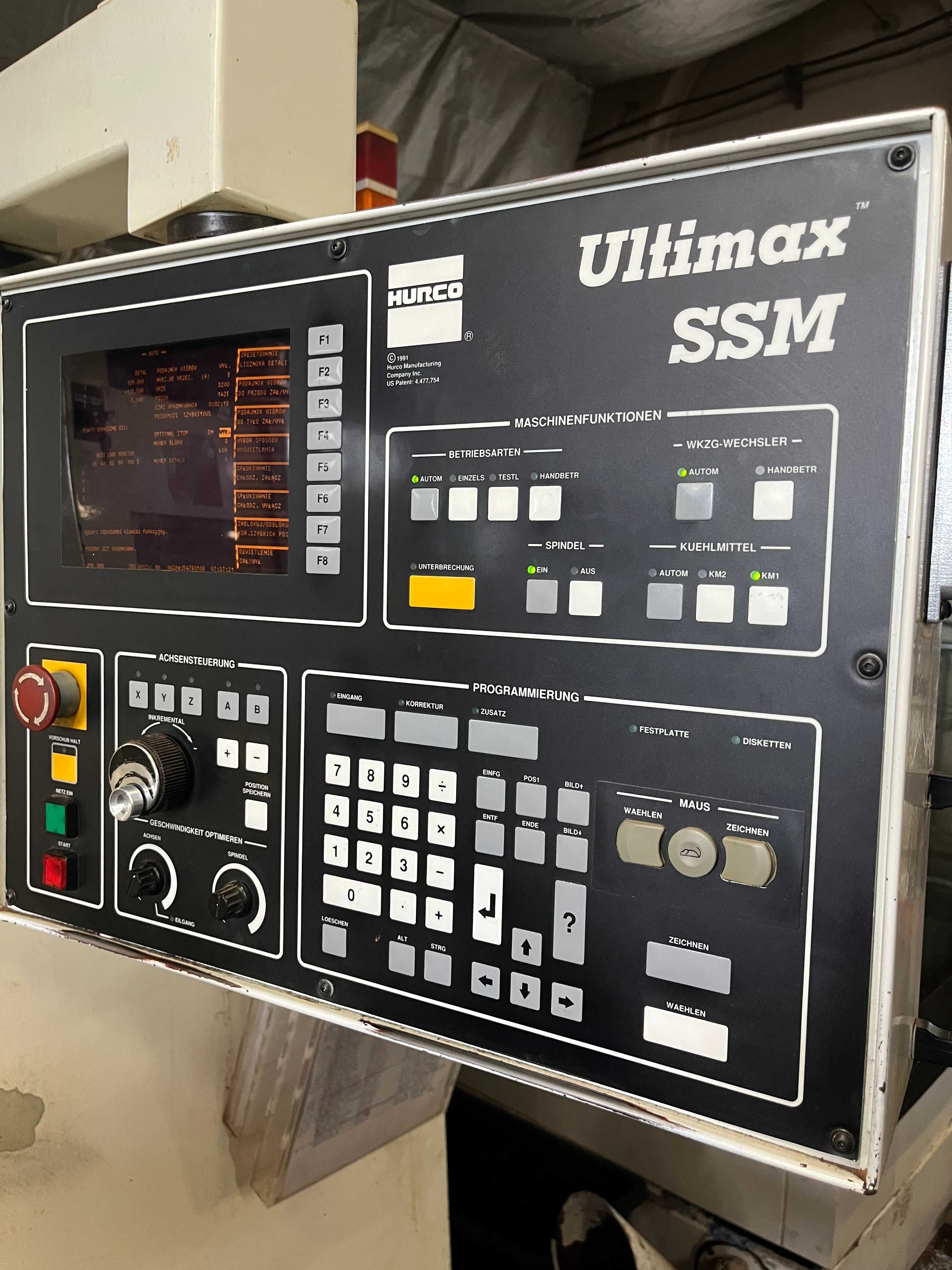 HURCO centrum obróbcze CNC FREZARKA BMC2416
