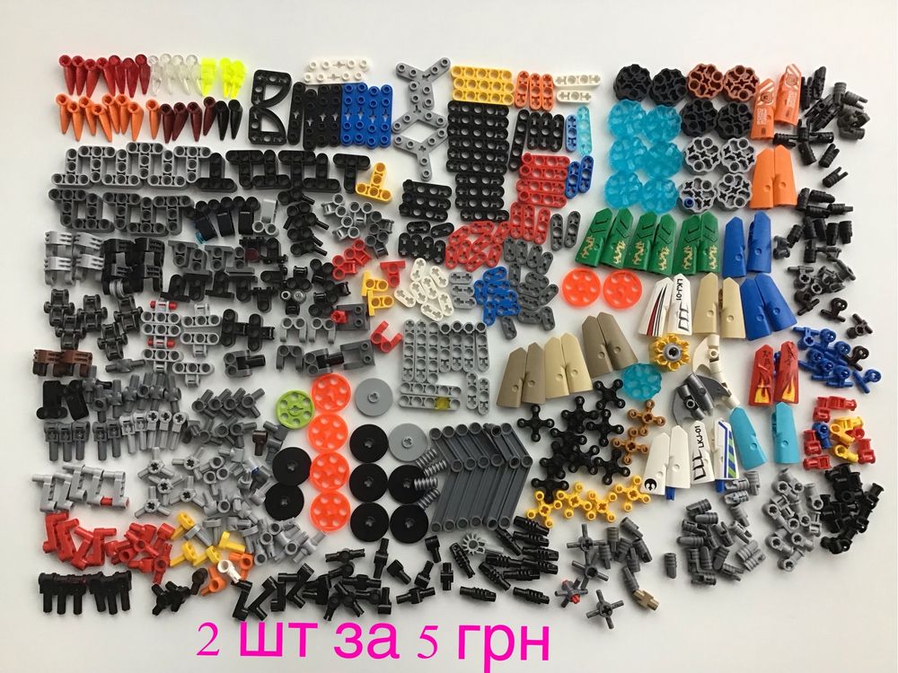 Лего, lego technic детали поштучно