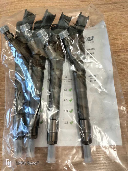 Wtryskiwacze   FIAT, IVECO 2.3  używane. SPRAWDZONE   Cena za 4 szt.