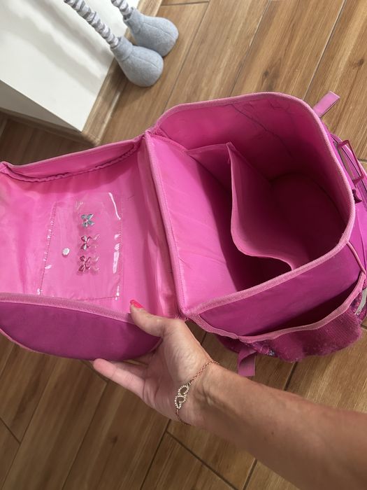 Plecak tornister Herlitz z workiem na buty i piornikiem. Klasa 1-3