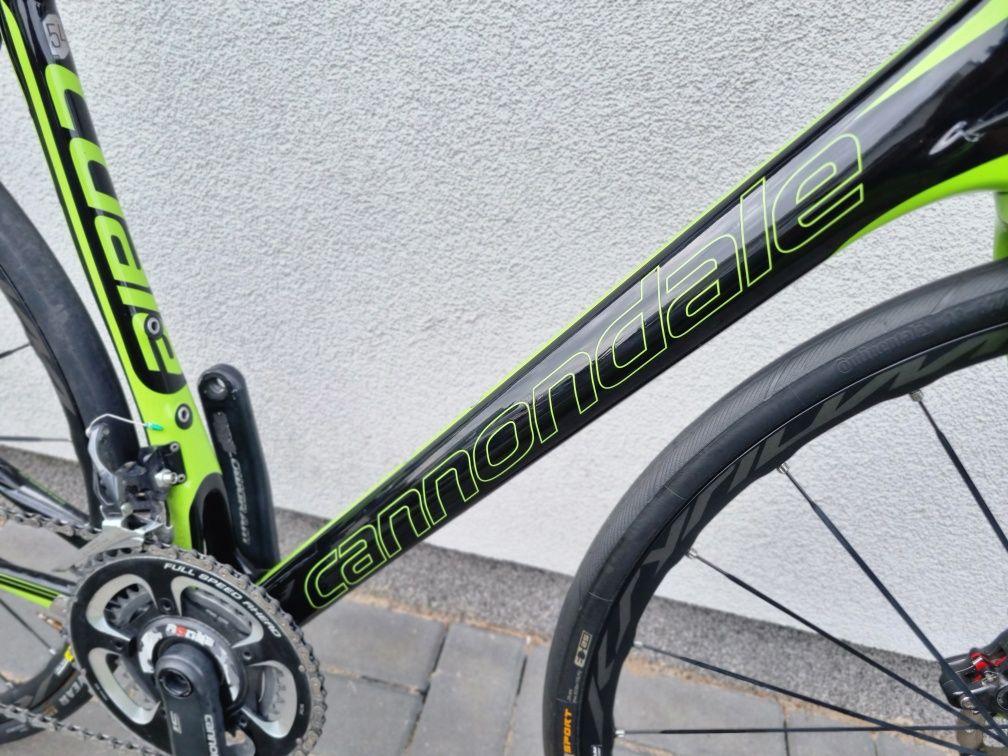 Cannondale Synapse Ultegra Disc. Karbon. Pomiar mocy