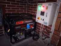 Agregat Prądo PGG11000E-E3 + Automat ATS K&S 4/64 HD 230/400V + Montaż