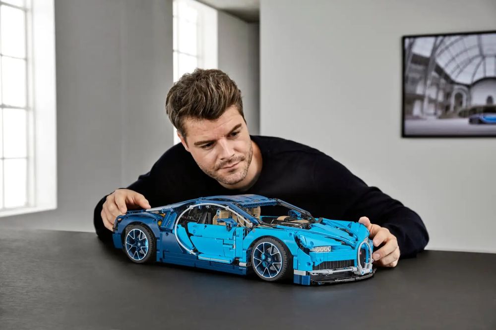 Klocki kompatybilne z lego technic bugatti chiron 42083