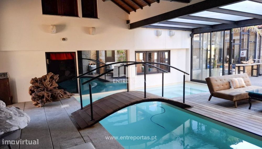 Venda de Moradia V4 com piscina e jardim, Balazar, Póvoa de Varzim