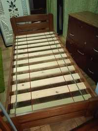 деревянная эко детская кровать закарпатская сосна 90-190