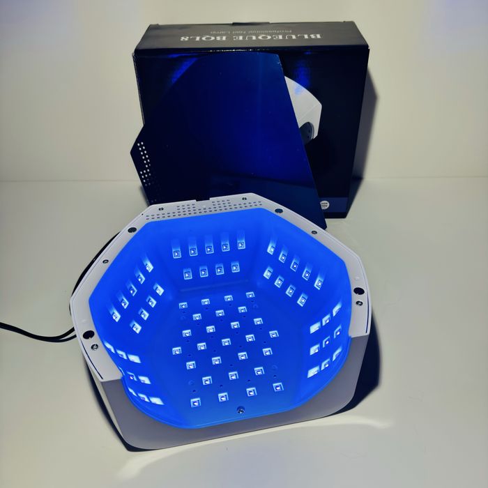 Lâmpada de Unha Profissional BLUEQUE BQL8 - Secador UV/LED de 298W