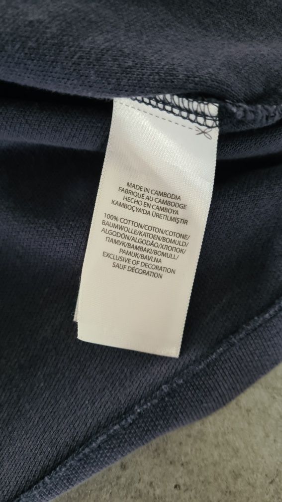 Polówka Koszulka Tee Polo Ralph Lauren. Granatowa. Rozmiar M. Old mone