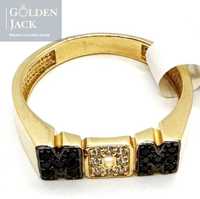 Złoty pierścionek MOM PREZENT NA DZIEŃ MATKI złoto p. 585 roz 15 2,61g