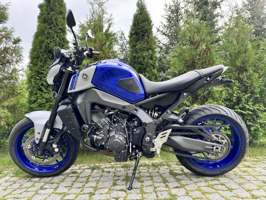 YAMAHA MT-09 MT09 full akrapovic  niski przebieg 3x kluczyk ksiazka
