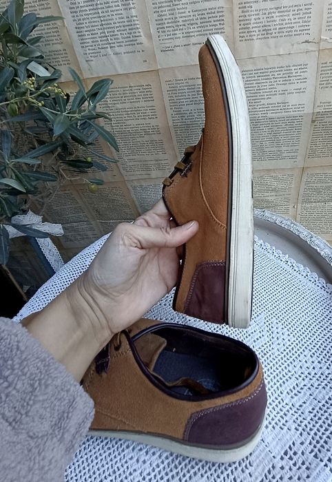Współczesne Zamszowe półbuty Chukka Sneakers 43 (29 cm)