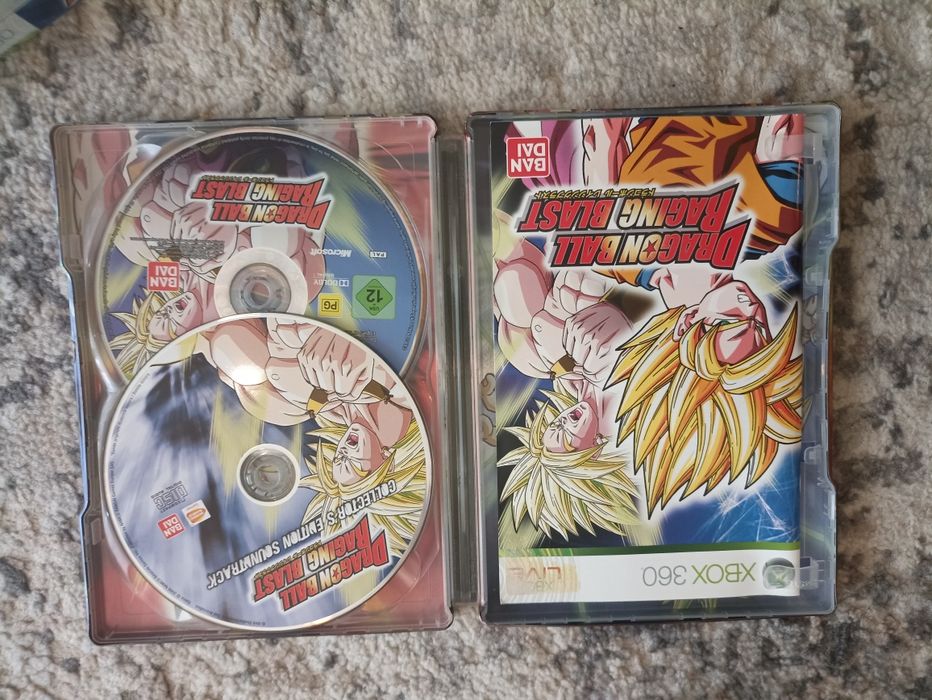 Dragon Ball Raging Blast limited edition xbox 360