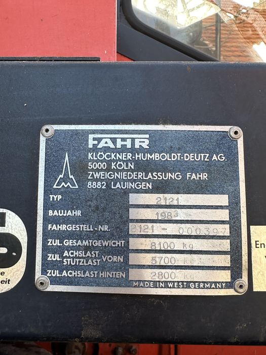 Kombajn Deutz Fahr M2385