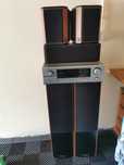 Denon AVR-1306 z kolumnami Wharfedale