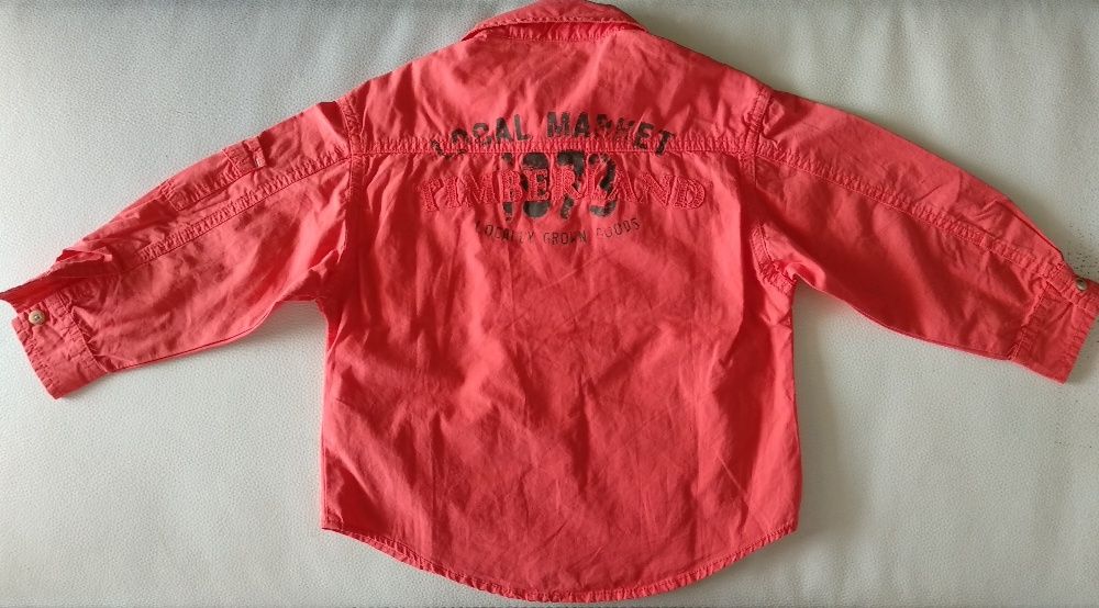 Camisas manga comprida algodão Gap Timberland Oshkosh 3-4 anos (104cm)