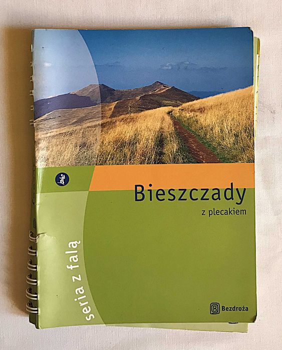 książka przewodnik bieszczady z plecakiem p. klimek turystyka górska
