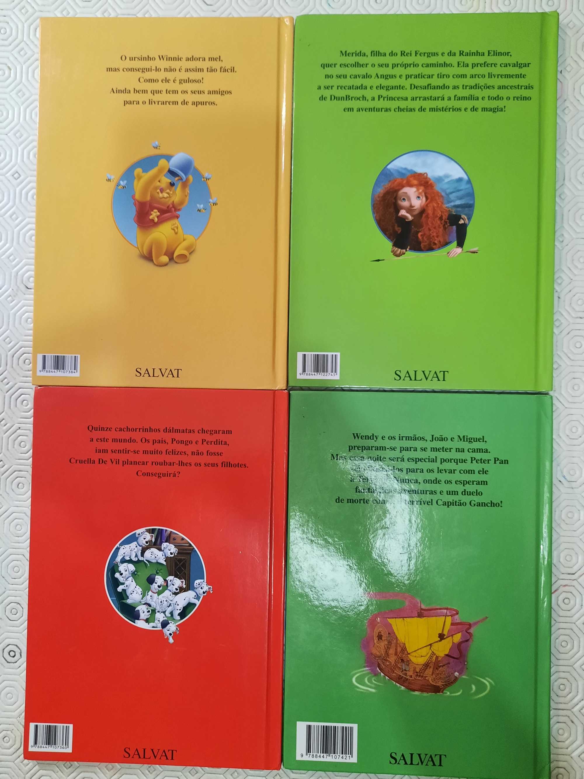 Livros infantis Disney Pixar