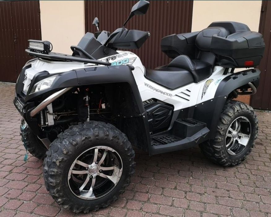 Quad Salon Polska Cf Moto x8 800 Terralander v2 74km BdB Stan Zamiana