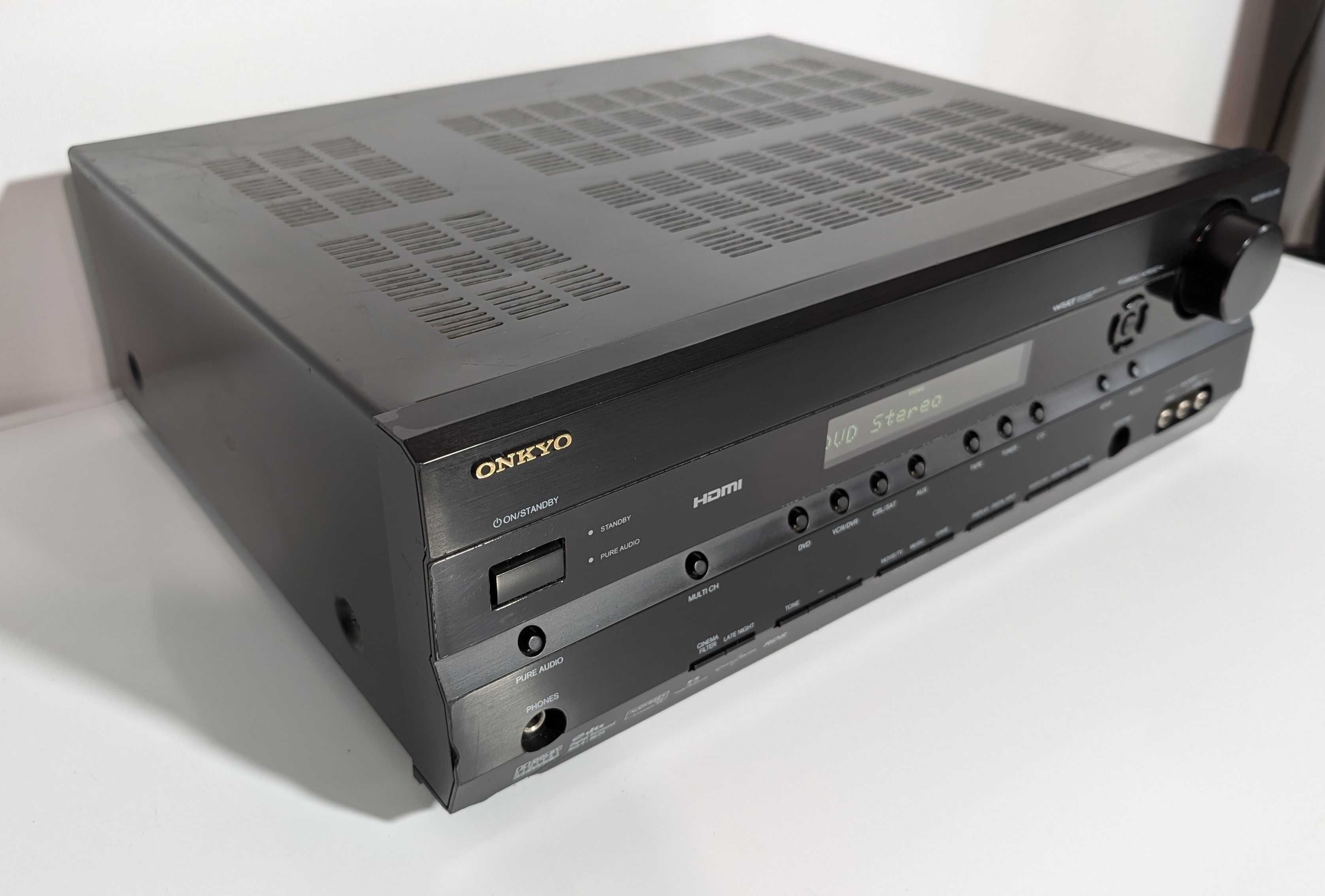 5.1 Ресивер Onkyo HT-R518,має 130 Вт/канал/Пульт/HDMI/Dolby/ЦАП/8-16Ом