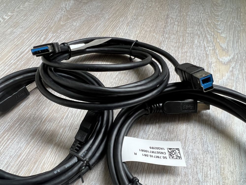 НОВІ USB-кабель  Dell Spare Parts USB Cable Type A/b Plus 3.0 1.8m