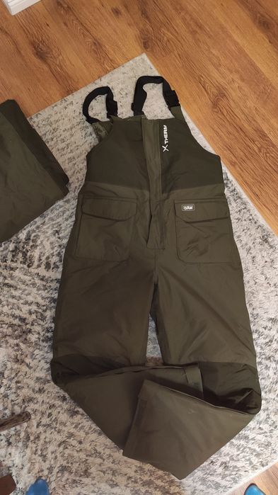 Kurtka i spodnie wędkarskie zimowe