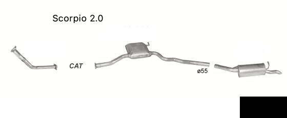 Глушник Форд Ford Scorpio|Focus|Sierra|Escort|Mondeo|Fiesta|Transit