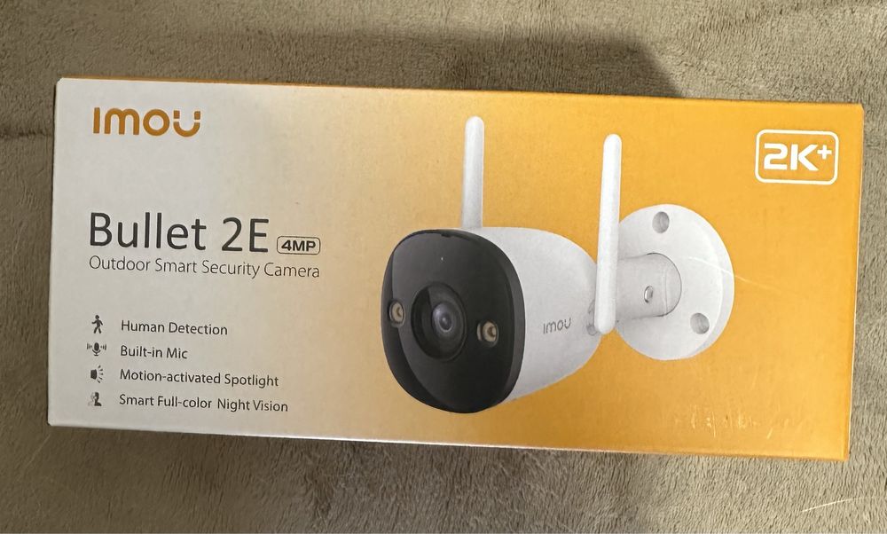 IP камера Imou Dahua Bullet 2E, IPC-F42FP, 4 Мп,2.8мм