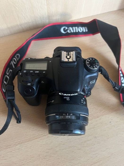 Canon 70D + обʼєктив 50мм 1.4