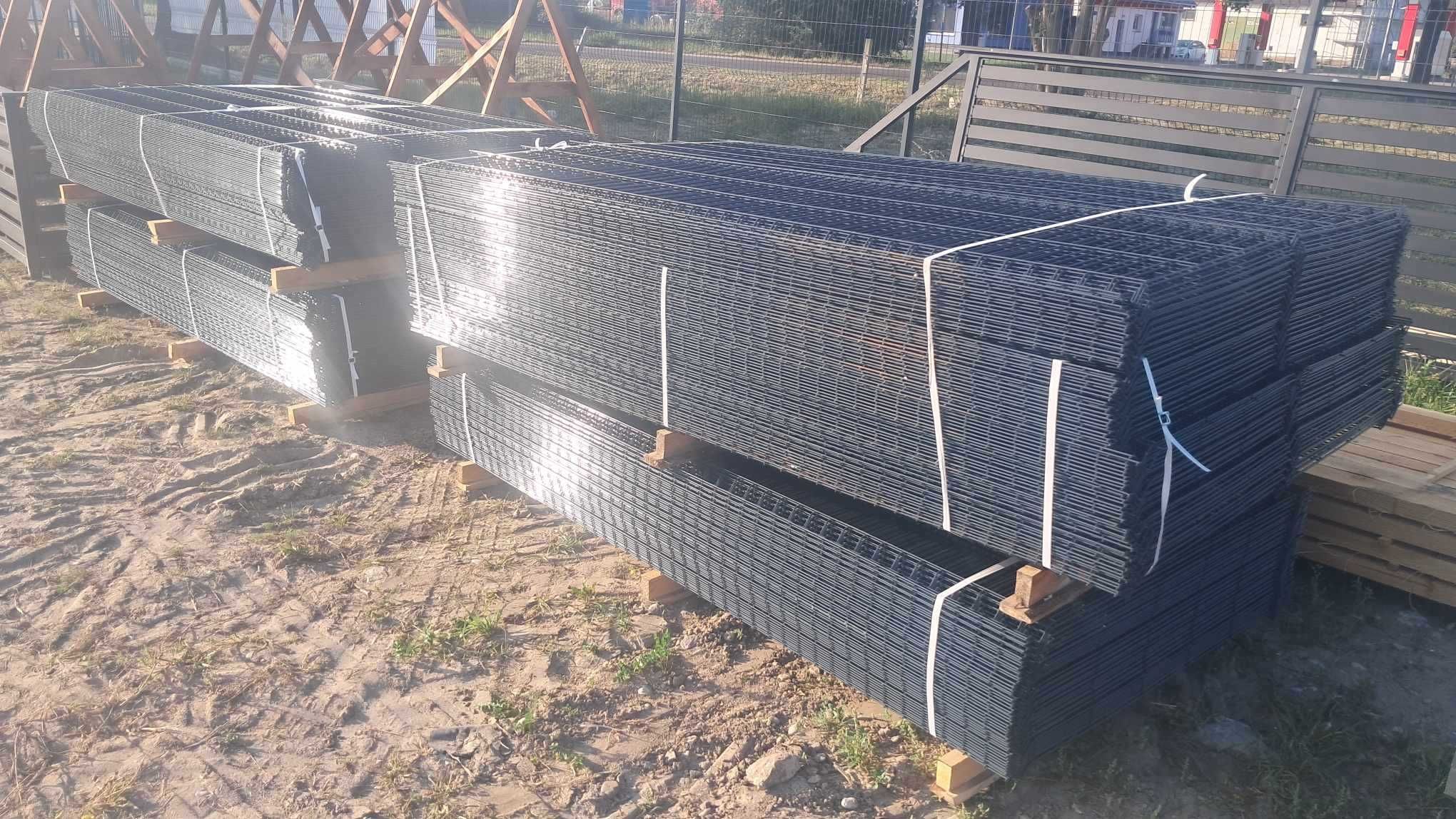 Panele ogrodzeniowe Każda ilość kolor grafit !!!