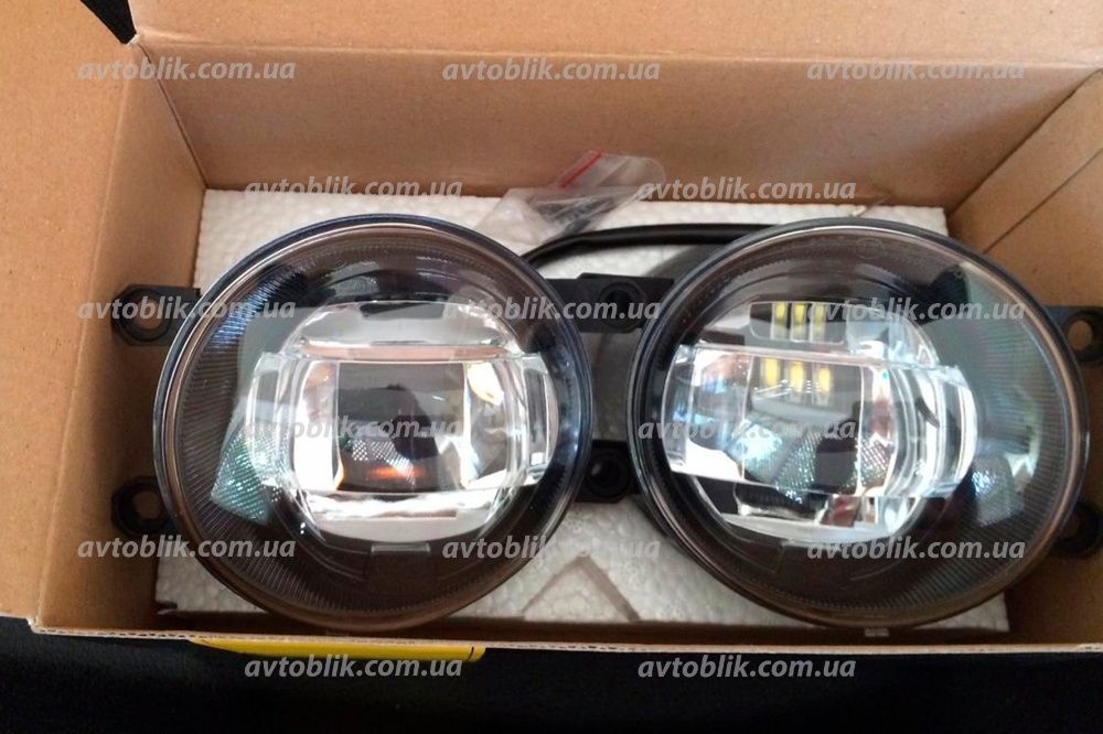 Туманки Toyota C-HR, Cruiser, Prado, Highlander, Hilux, Rav4, Sienna