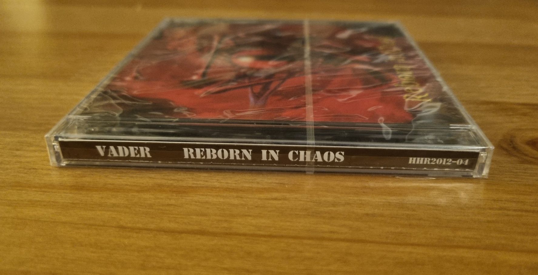 Vader Reborn In Chaos CD *NOWA* 2012 Hammerheart Jewelcase Netherlands