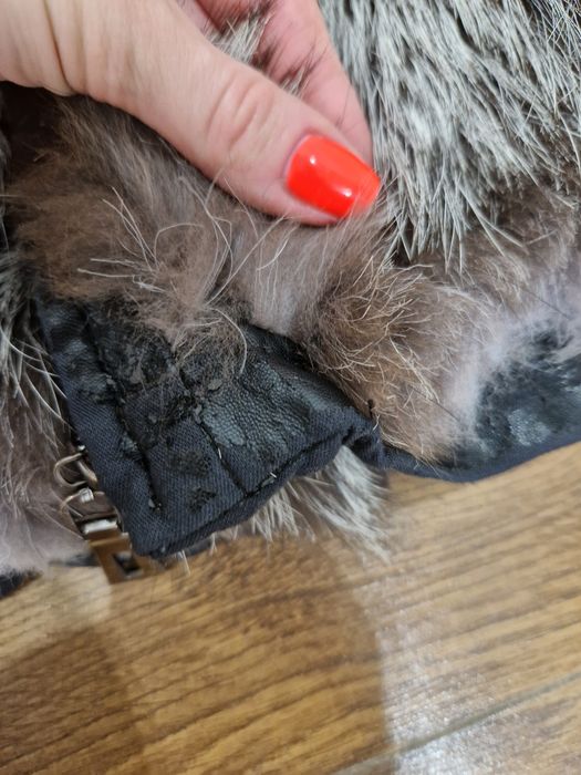 Куртка -жилетка  хутряна , трансформер