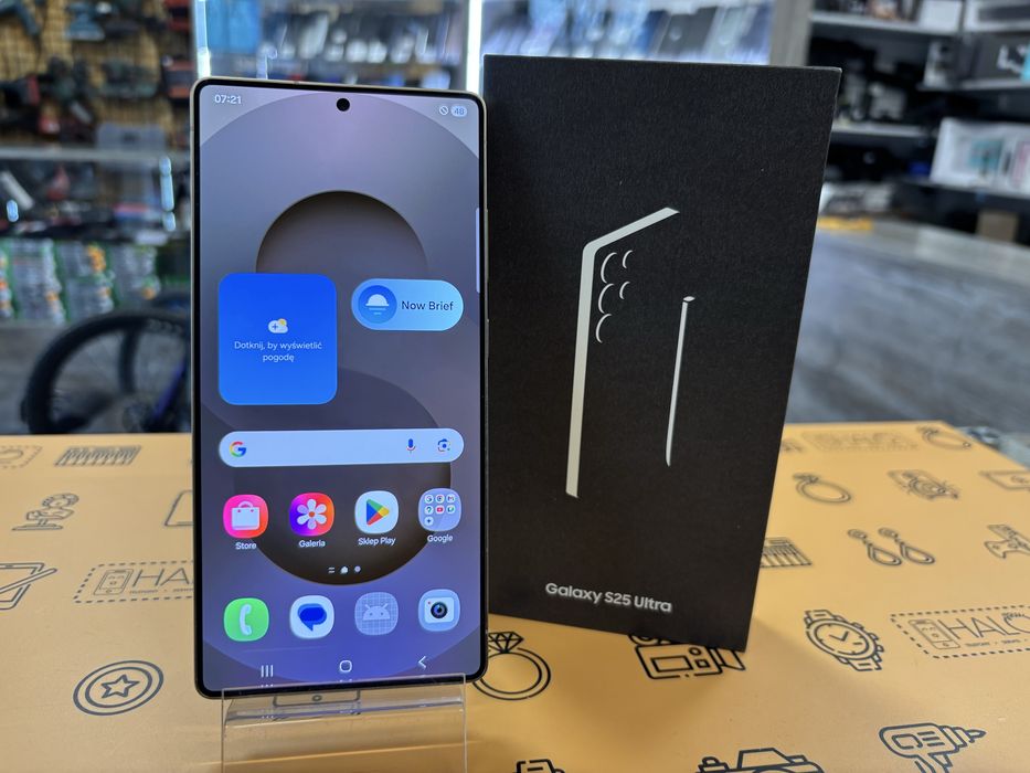 Jak Nowy! Samsung S25 Ultra 12/256GB Titanium Gray, Gwarancja! Halogsm