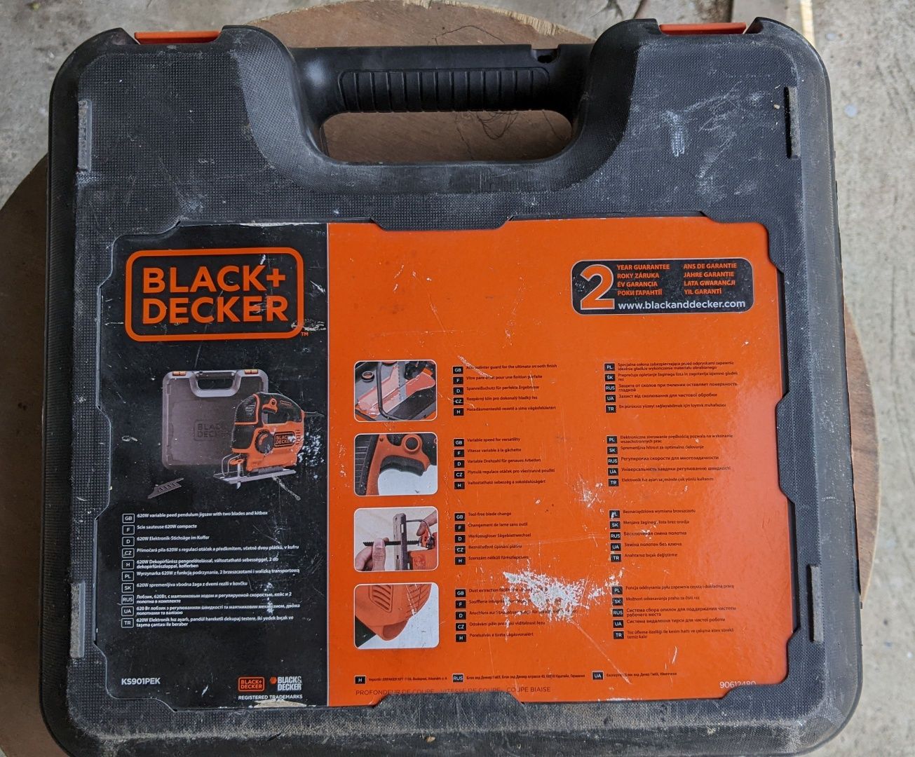 Електролобзик Black&Decker KS901PEK