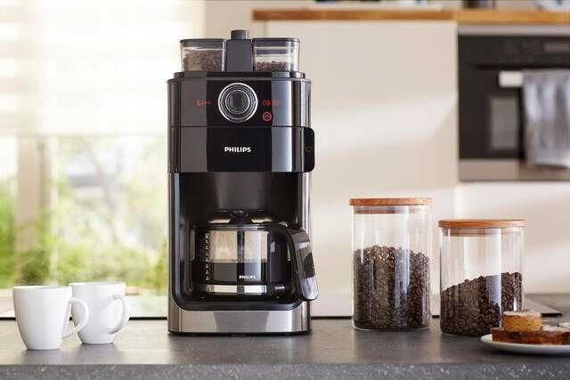 Ekspres przelewowy Philips Grind & Brew 1,2