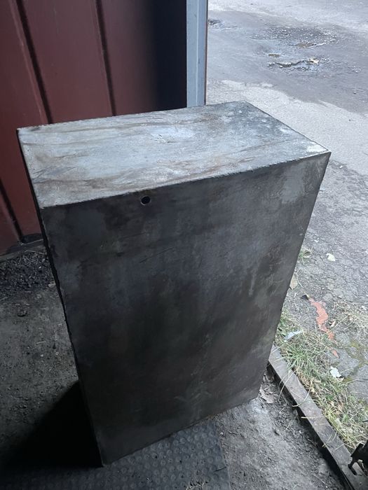 Бак з нержавійки 210 л (100х60х35 см)